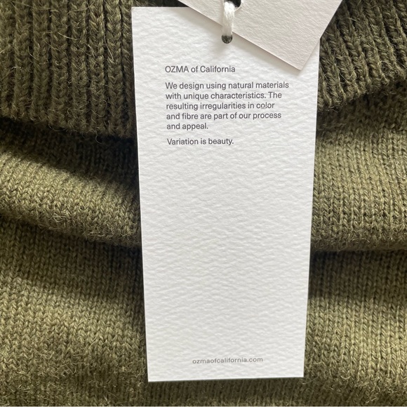 Ozma of California "Maya" Alpaca Turtleneck Sweater - Picture 5 of 5